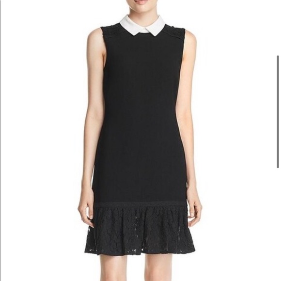 Beautiful Black Lace Classy Karl Lagerfeld Dress - Picture 1 of 3